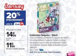Carrefour Drive Collection Sequins Stitch offre