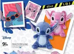 Carrefour Drive Peluche Stitch ou Angel offre