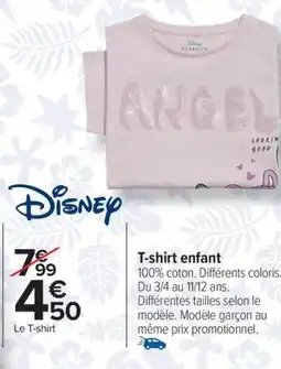 Carrefour Drive T-shirt enfant offre
