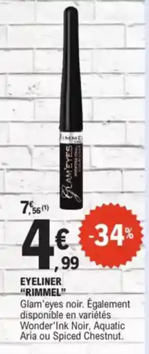 E.Leclerc Drive Eyeliner rimmel offre