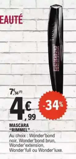 E.Leclerc Drive Mascara rimmel offre