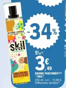 E.Leclerc Drive Brume parfumée skil offre
