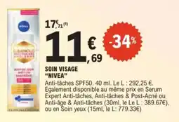 E.Leclerc Drive Soin visage nivea offre