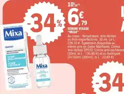 E.Leclerc Drive Serum visage mixa offre