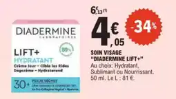 E.Leclerc Drive Soin visage diadermine lift+ offre