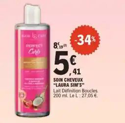 E.Leclerc Drive Soin cheveux laura sim's offre