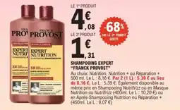 E.Leclerc Drive Shampooing expert franck provost offre