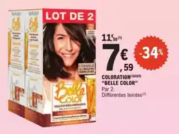 E.Leclerc Drive Coloration belle color offre