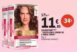 E.Leclerc Drive Coloration excellence creme de l'oreal paris offre