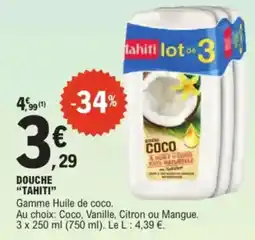 E.Leclerc Drive Douche tahiti offre