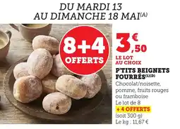Maximarché P'tits beignets fourrés offre