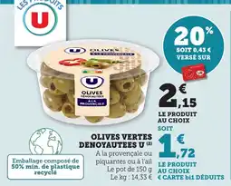 Maximarché Olives vertes denoyautees u offre