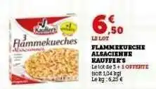 Hyper U FLAMMEKUECHE ALSACIENNE KAUFFER'S offre