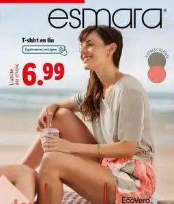 Lidl T-shirt en lin offre