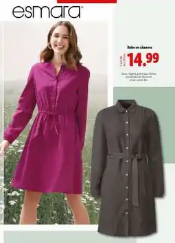 Lidl Robe en chanvre offre