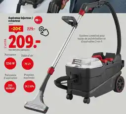 Lidl Aspirateur injecteur/extracteur offre