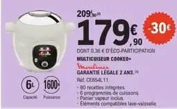 E.Leclerc Multicuiseur Cookeo+ offre