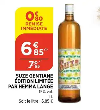 Bi1 Suze gentiane édition limitée par hemma lange offre