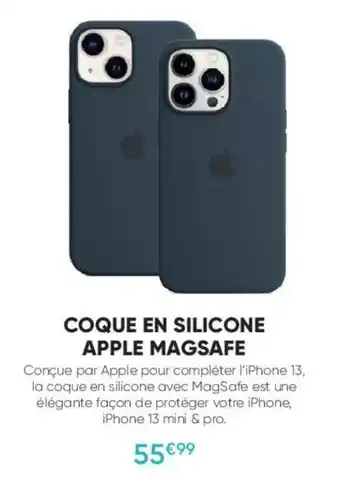 Fnac Coque en silicone apple magsafe offre