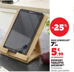 Bi1 Support tablette offre