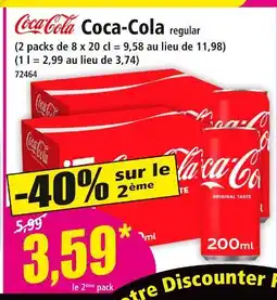 Norma Coca-Cola Coca-Cola regular offre