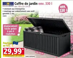 Norma SOLAX-SUNSHINE Coffre de jardin env. 330 l offre