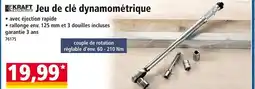 Norma Kraft Werkzeuge Jeu de clé dynamométrique offre