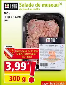 Norma THUR Salade de museau de boeuf au melfor offre