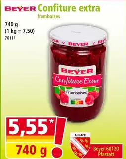 Norma BEYER Confiture extra framboises offre