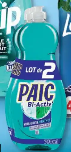 ALDI PAIC Liquide vaisselle bi-activ offre