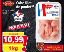 Norma LE GAULOIS Cube filet de poulet offre