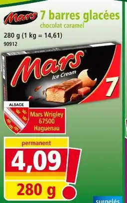 Norma MARS 7 barres glacées offre