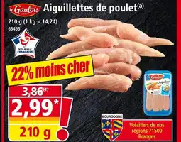Norma Le Gaulois Aiguillettes de poulet offre