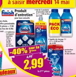 Norma FINISH Produit d'entretien offre