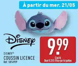 ALDI DISNEY Coussin licence offre