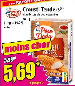 Norma PÈRE DODU Crousti tenders offre