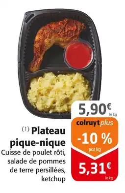 Colruyt Plateau pique-nique offre