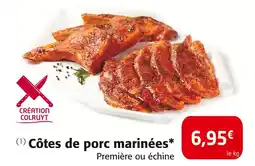 Colruyt Côtes de porc marinées offre