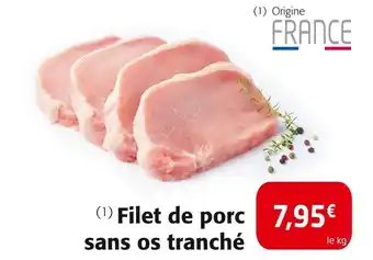 Colruyt Filet de porc sans os tranché offre