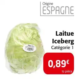 Colruyt Laitue Iceberg offre