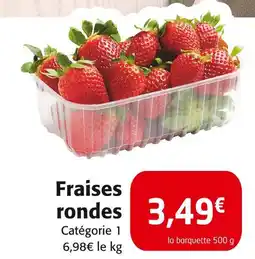 Colruyt Fraises rondes offre