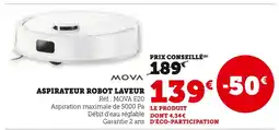 Hyper U MOVA Aspirateur robot laveur offre