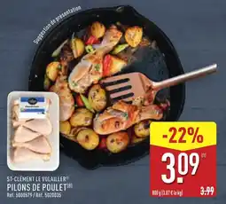 ALDI ST-CLÉMENT LE VOLAILLER Pilons de poulet offre