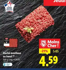 Lidl HachĂ© moelleux au bĆuf offre