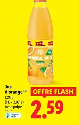 Lidl SOLEVITA Jus d'orange offre