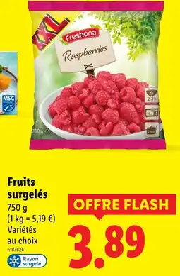 Lidl FRESHONA Fruits surgelés offre