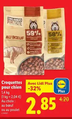 Lidl ORLANDO Croquettes pour chien offre