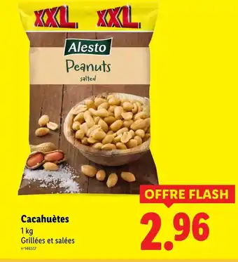 Lidl ALESTO Cacahuètes offre