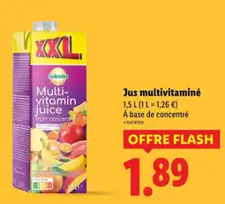 Lidl SOLEVITA Jus multivitaminé offre