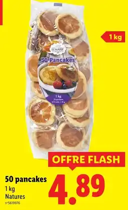Lidl LEMARIÉ 50 pancakes offre